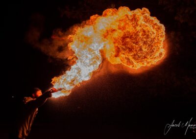 massive fireball firebreating